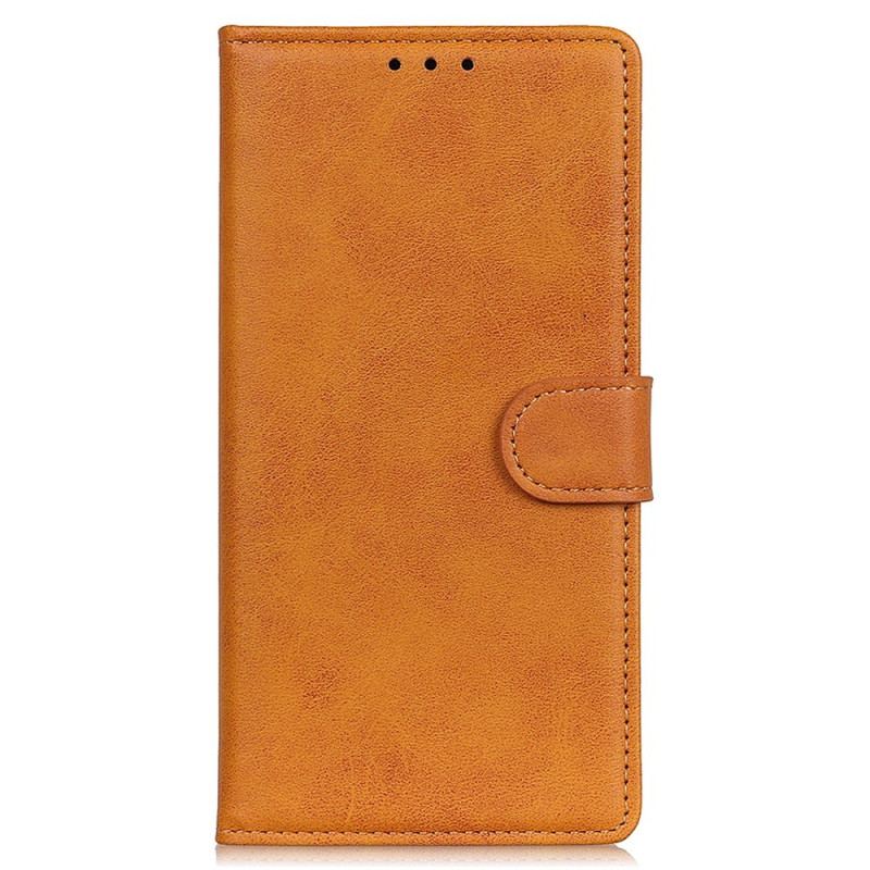 Capa De Couro Para Samsung Galaxy A14 / A14 5G Couro Sintético Fosco