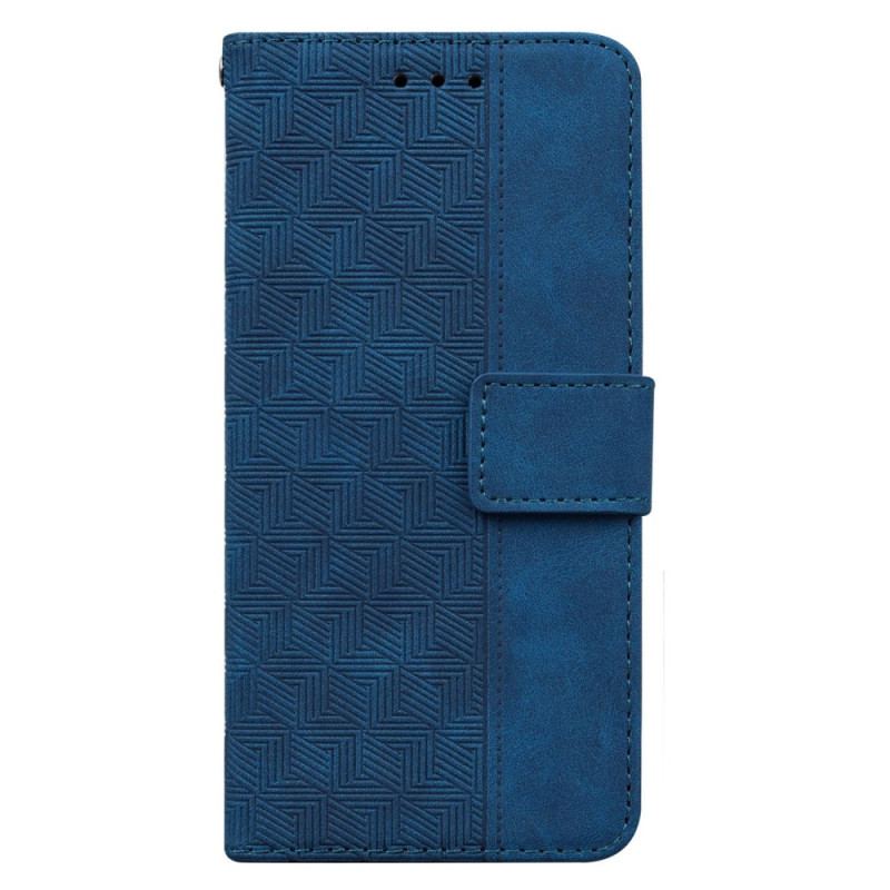 Capa Flip Para Samsung Galaxy A14 / A14 5G De Cordão Padrão De Tiras