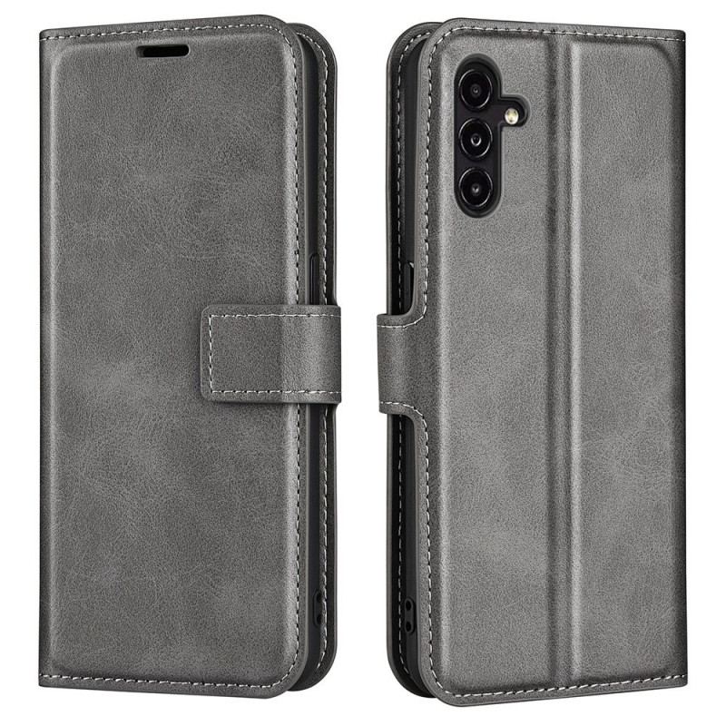 Capa Flip Para Samsung Galaxy A14 / A14 5G Estilo De Couro