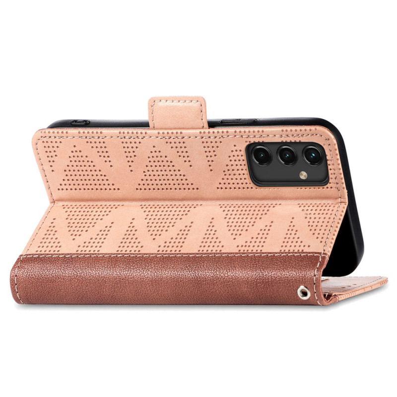 Capa Flip Para Samsung Galaxy A14 / A14 5G À Moda