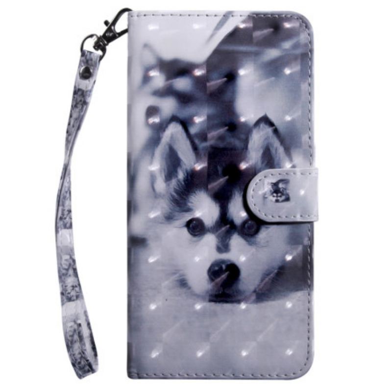 Capa Folio Para Samsung Galaxy A14 / A14 5G De Cordão Tanga Husky