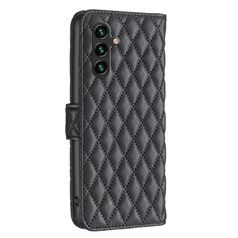 Capa Folio Para Samsung Galaxy A14 / A14 5G Estilo Acolchoado