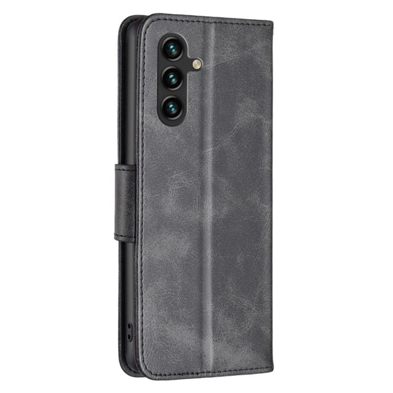 Capa Folio Para Samsung Galaxy A14 / A14 5G Fecho Oblíquo