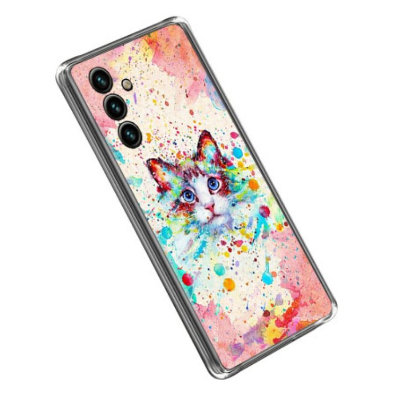 Capa Para Samsung Galaxy A14 / A14 5G Arte Do Gato