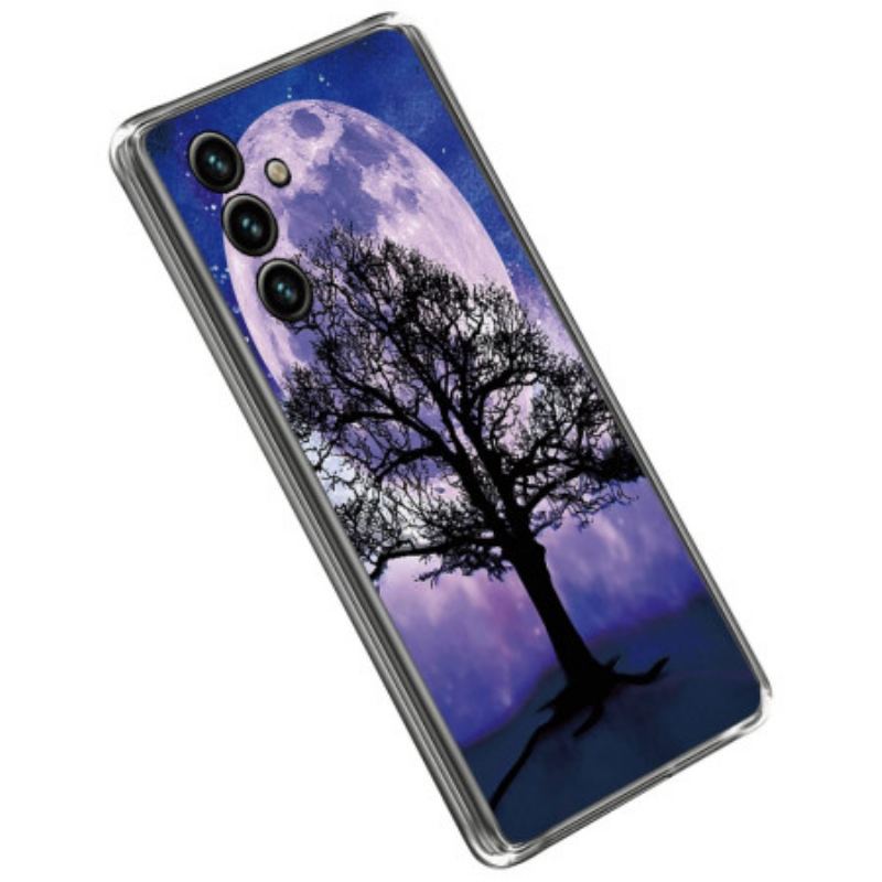 Capa Para Samsung Galaxy A14 / A14 5G Árvore Lunar