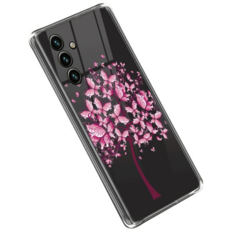 Capa Para Samsung Galaxy A14 / A14 5G Árvore Rosa Perfeita