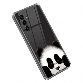 Capa Para Samsung Galaxy A14 / A14 5G Cabeça De Panda Transparente