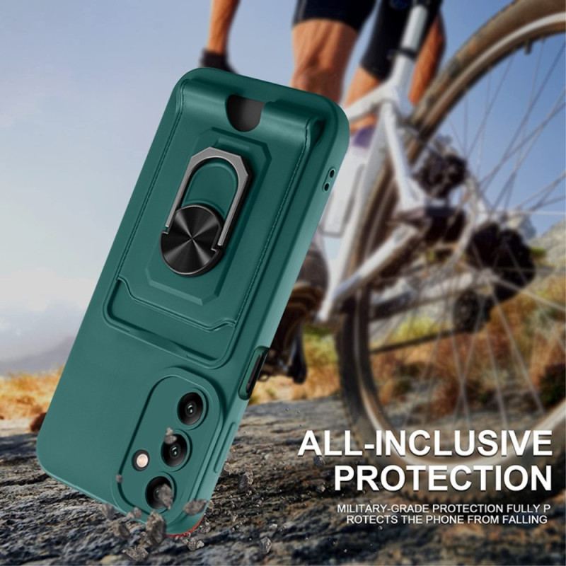 Capa Para Samsung Galaxy A14 / A14 5G De celular Cordão Com Porta-cartões E Anel De Suporte