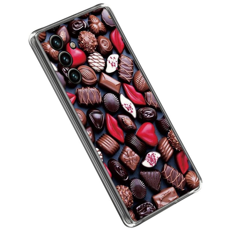 Capa Para Samsung Galaxy A14 / A14 5G Chocolate Flexível