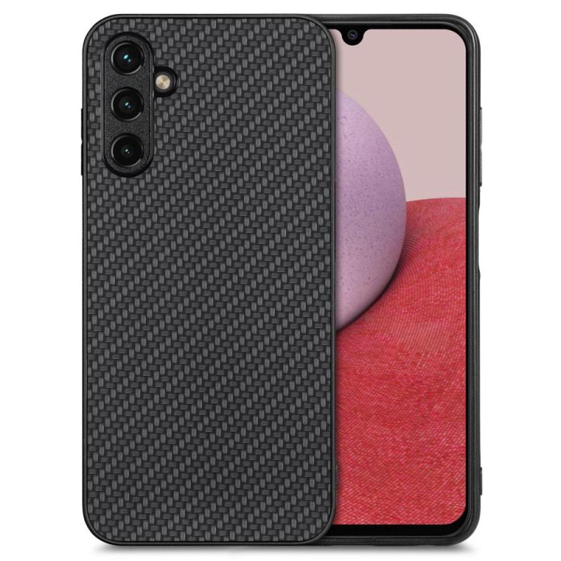 Capa Para Samsung Galaxy A14 / A14 5G Clássico Fibra De Carbono