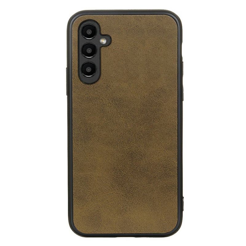 Capa Para Samsung Galaxy A14 / A14 5G Efeito De Couro De Aparência Refinada