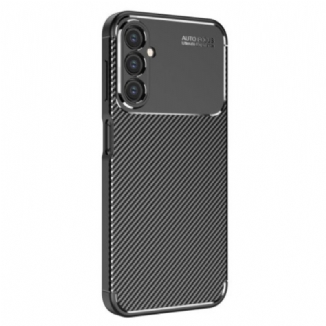 Capa Para Samsung Galaxy A14 / A14 5G Fibra De Carbono Flexível