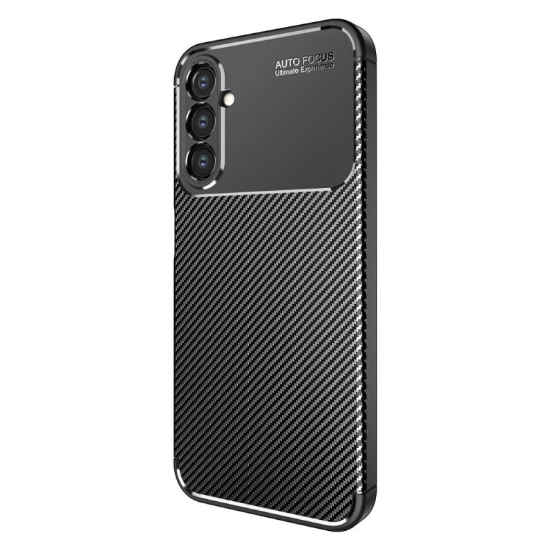 Capa Para Samsung Galaxy A14 / A14 5G Fibra De Carbono Flexível