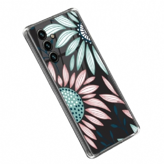 Capa Para Samsung Galaxy A14 / A14 5G Floral Sem Costura