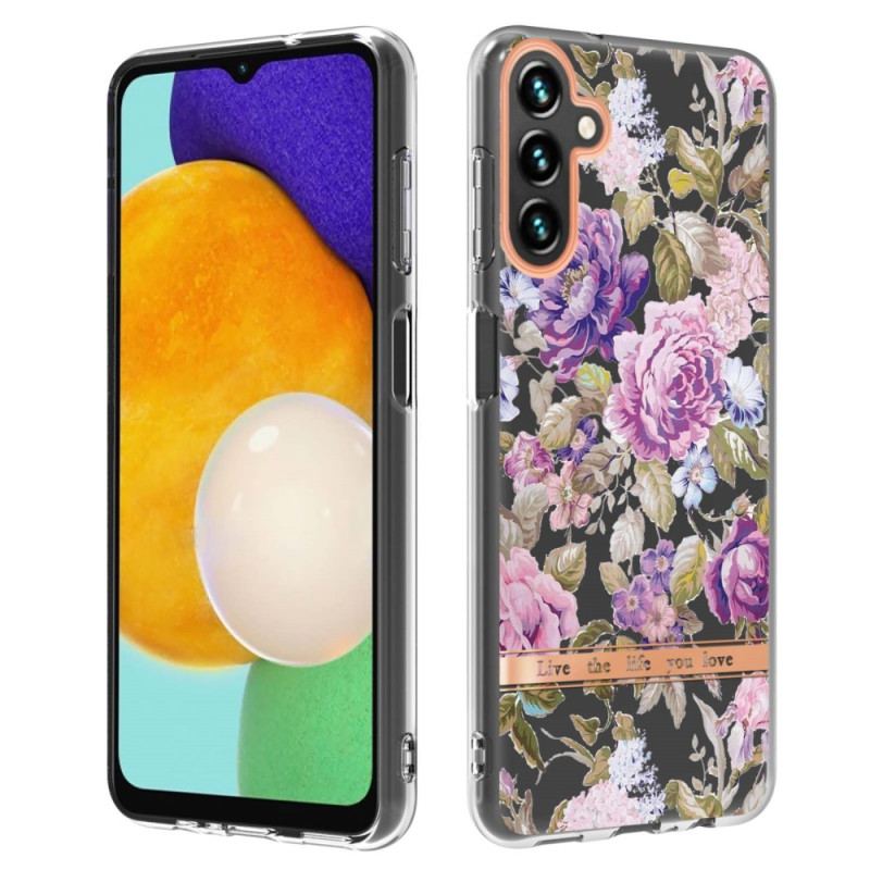 Capa Para Samsung Galaxy A14 / A14 5G Flores Coloridas