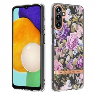 Capa Para Samsung Galaxy A14 / A14 5G Flores Coloridas