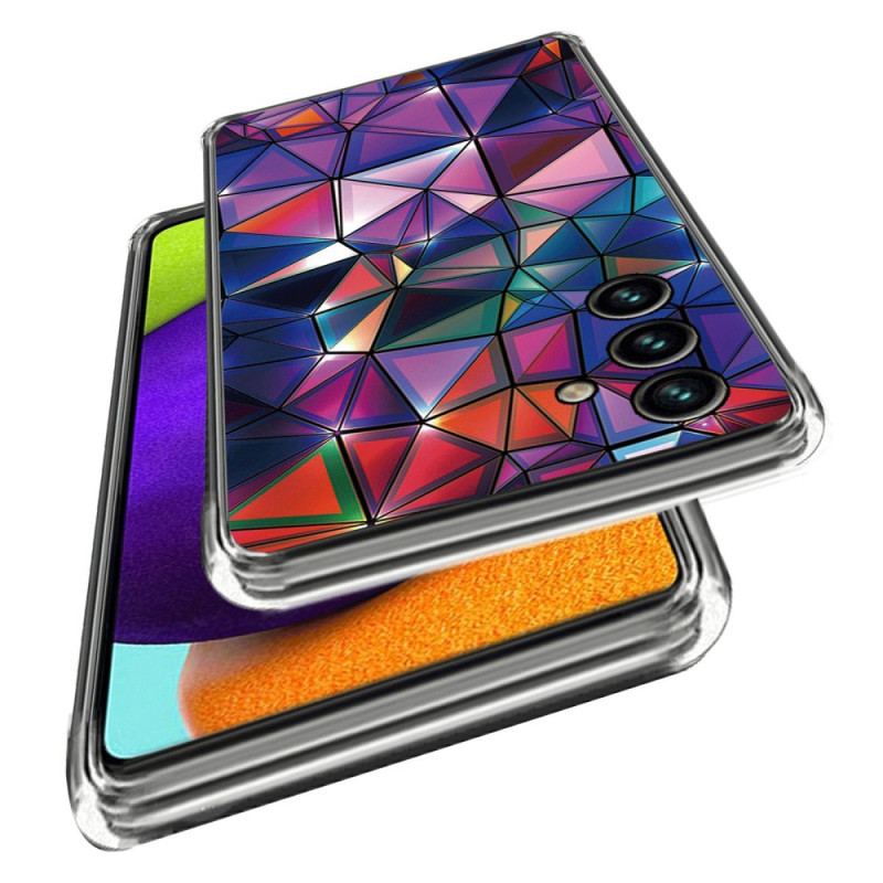 Capa Para Samsung Galaxy A14 / A14 5G Geometria Flexível