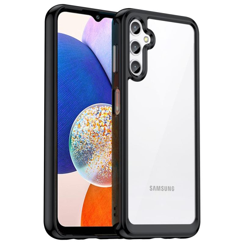 Capa Para Samsung Galaxy A14 / A14 5G Pára-choques De Estrutura Híbrida