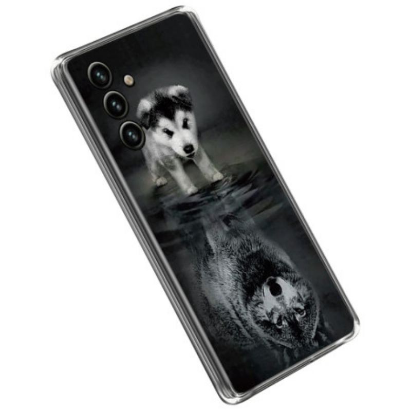 Capa Para Samsung Galaxy A14 / A14 5G Sonho De Cachorrinho