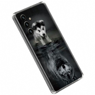 Capa Para Samsung Galaxy A14 / A14 5G Sonho De Cachorrinho