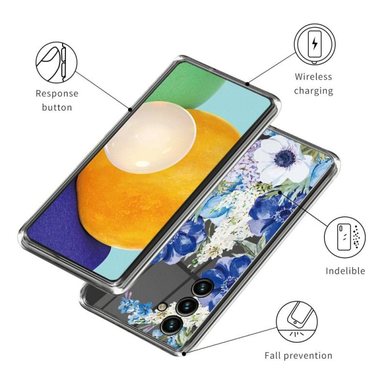 Capa Para Samsung Galaxy A14 / A14 5G Vegetal Transparente