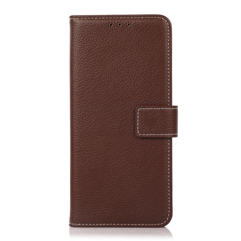 Capa Flip Para Sony Xperia Pro-I Costuras Expostas De Lichia