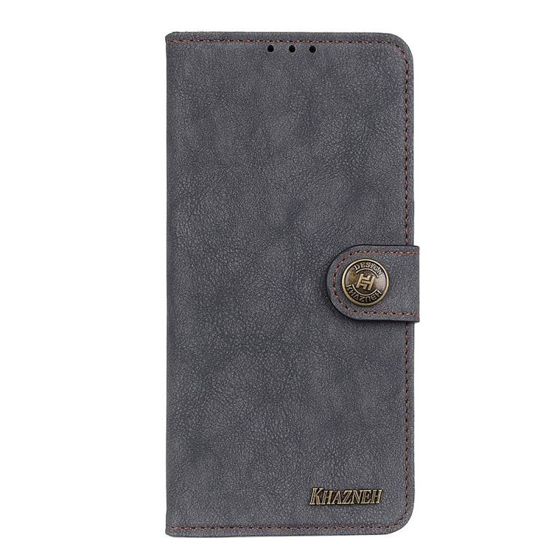 Capa Flip Para Sony Xperia Pro-I Couro Dividido Retrô Khazneh