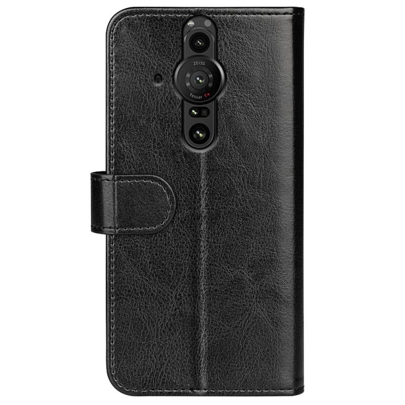 Capa Flip Para Sony Xperia Pro-I Couro Ultra Sintético