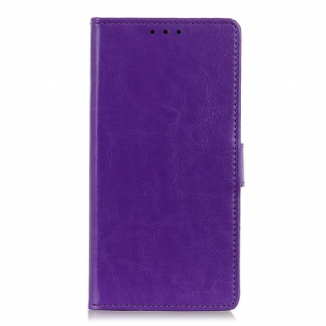 Capa Flip Para Sony Xperia Pro-I Efeito Couro Brilhante Simples