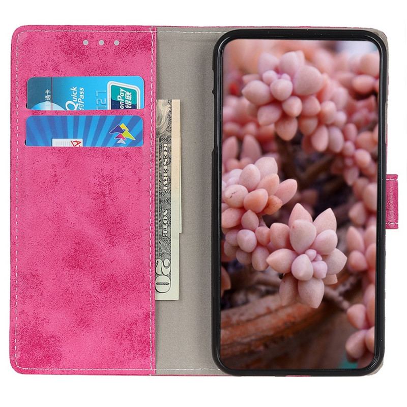 Capa Flip Para Sony Xperia Pro-I Efeito Couro Vintage