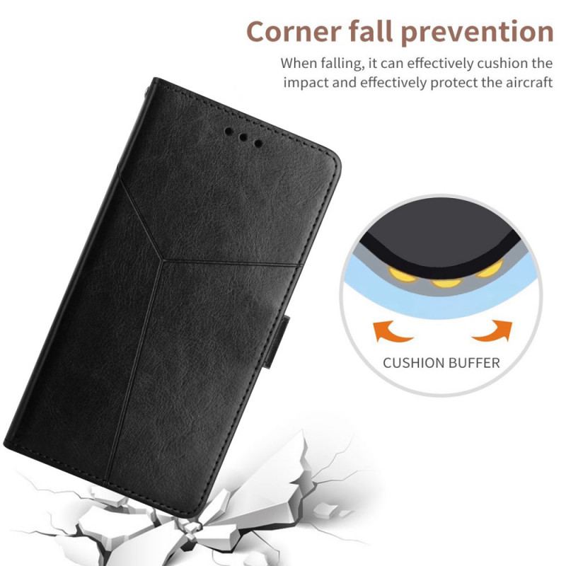 Capa Flip Para Sony Xperia Pro-I Estilo Couro Geo Y Design