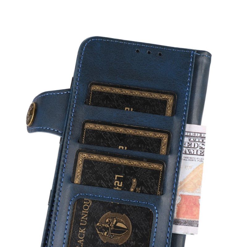 Capa Folio Para Sony Xperia Pro-I Botão Magnético Khazneh