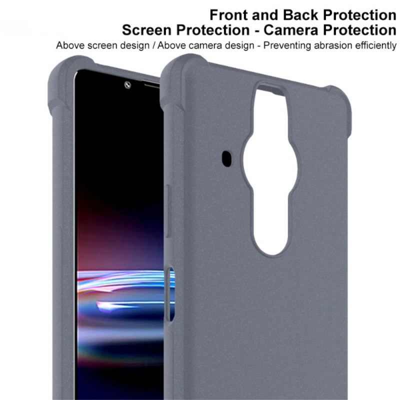 Capa Para Sony Xperia Pro-I Airbags De Silicone Fosco Imak