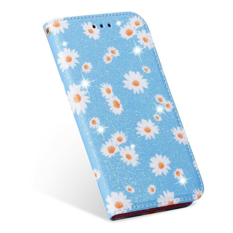 Capa De Celular Para Xiaomi Redmi 9 Flip Margaridas