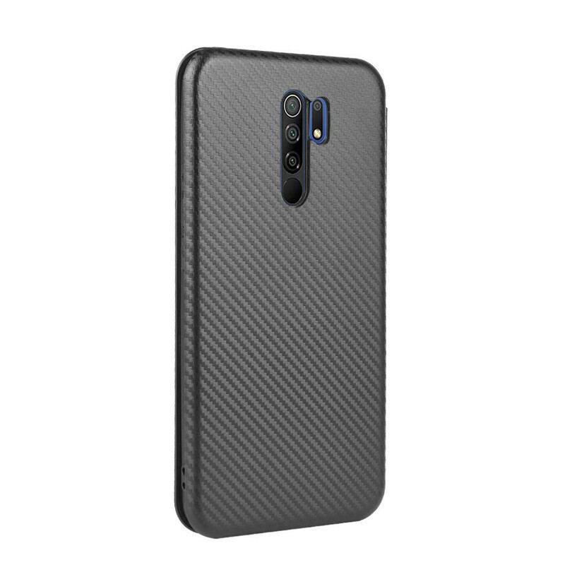 Capa De Celular Para Xiaomi Redmi 9 Flip Silicone De Carbono Colorido