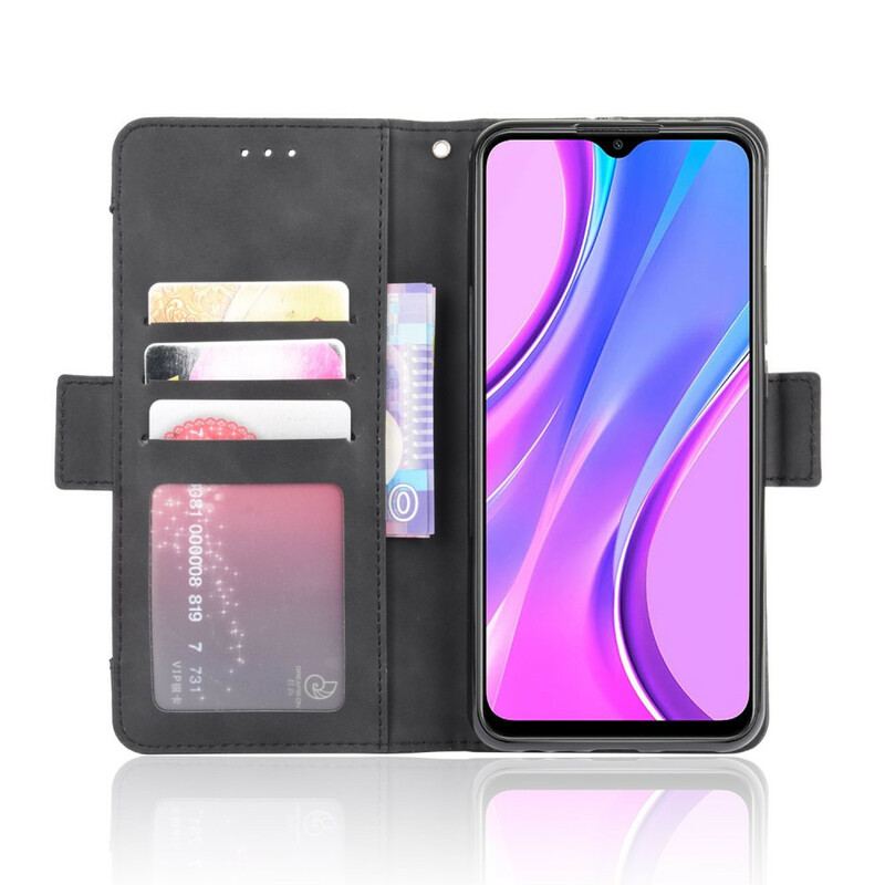 Capa De Couro Para Xiaomi Redmi 9 Multi-card Premier Class