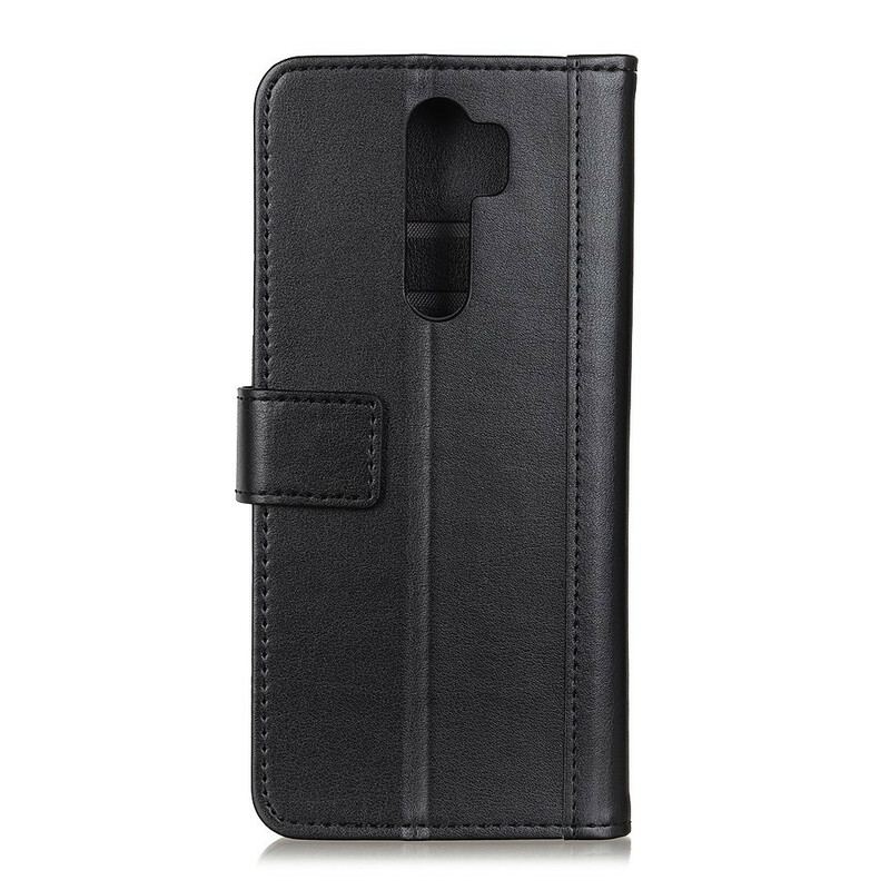 Capa Flip Para Xiaomi Redmi 9 Estilo De Couro