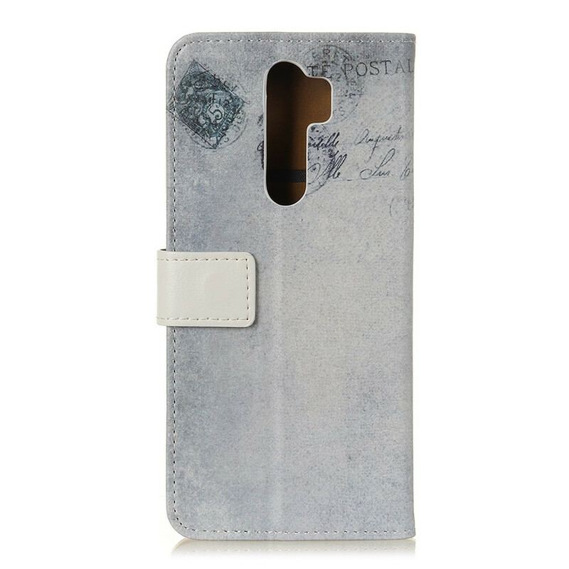 Capa Flip Para Xiaomi Redmi 9 Gato Viajante