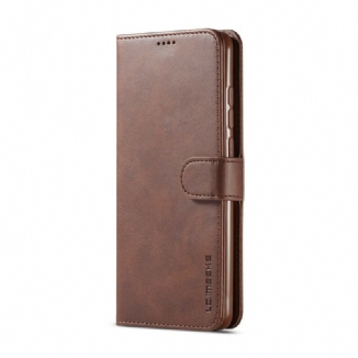 Capa Flip Para Xiaomi Redmi 9 Lc.imeeke Efeito Couro