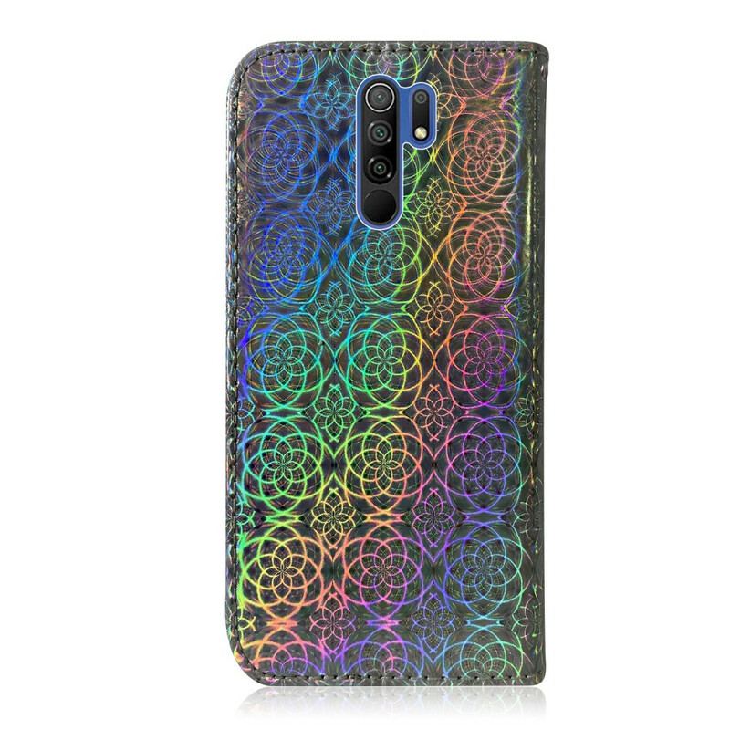 Capa Folio Para Xiaomi Redmi 9 Cor Pura