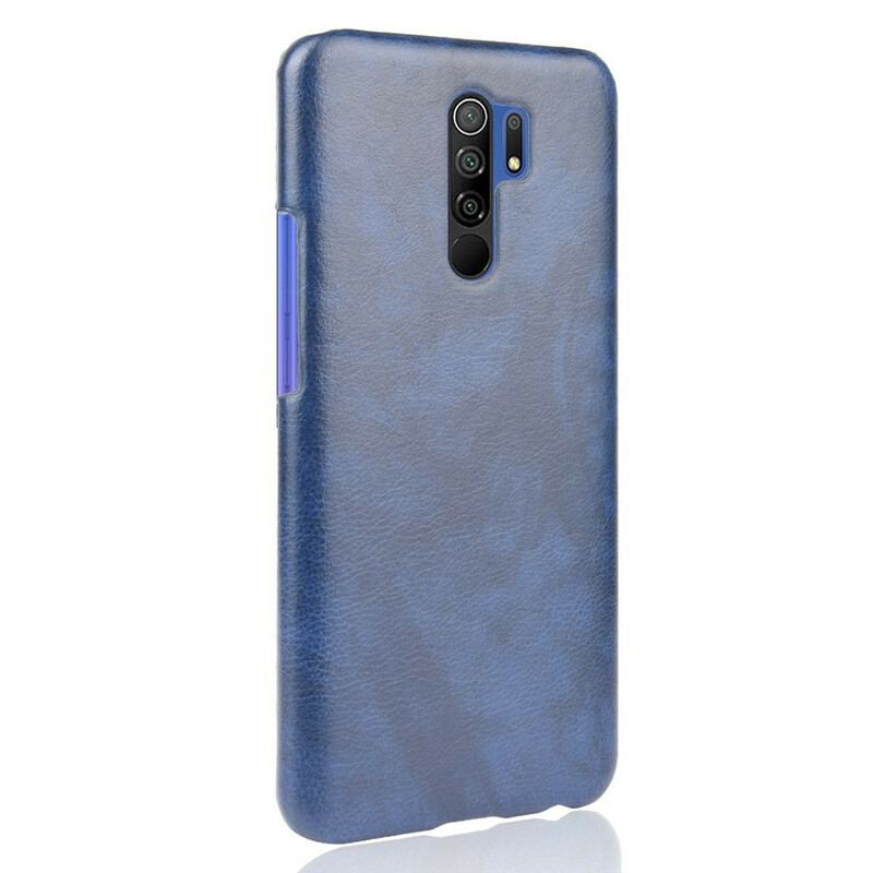 Capa Para Xiaomi Redmi 9 Efeito De Couro De Desempenho