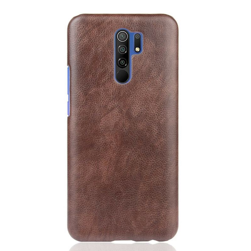 Capa Para Xiaomi Redmi 9 Efeito De Couro De Desempenho