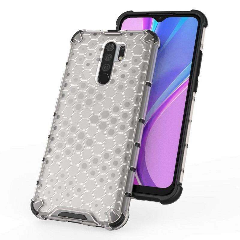 Capa Para Xiaomi Redmi 9 Estilo Favo De Mel