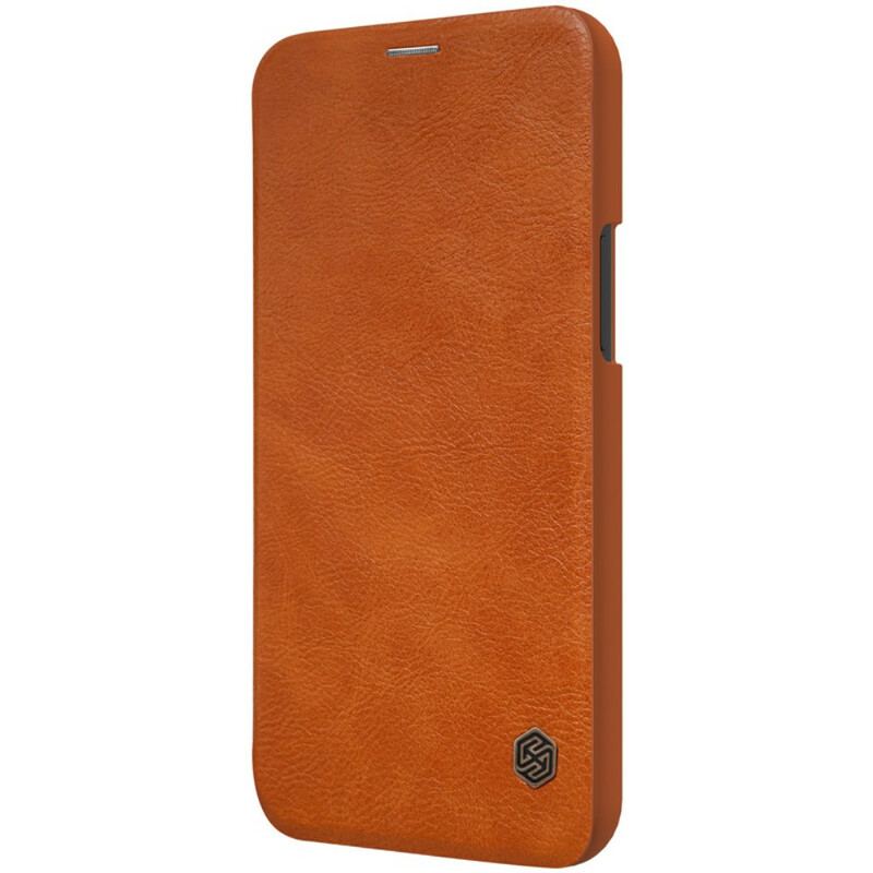 Capa De Celular Para iPhone 12 Mini Flip Série Nillkin Qin