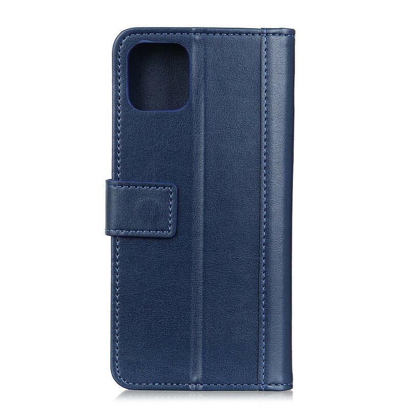 Capa De Couro Para iPhone 12 Mini Couro Ultra Sintético