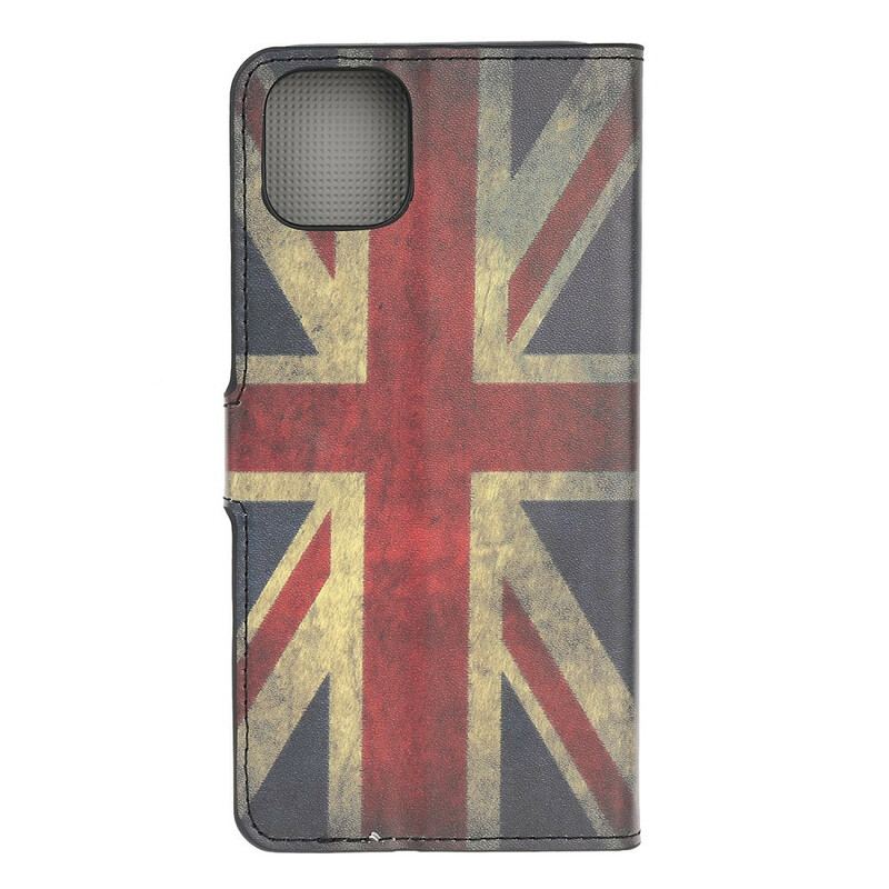 Capa Flip Para iPhone 12 Mini Bandeira Da Inglaterra