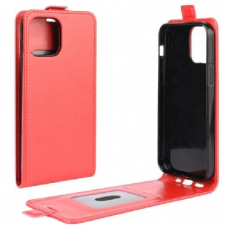 Capa Flip Para iPhone 12 Mini De Couro Dobrável