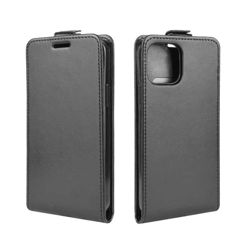 Capa Flip Para iPhone 12 Mini De Couro Dobrável