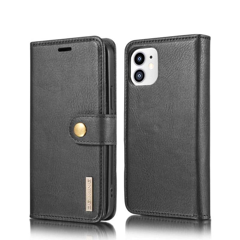 Capa Capa Flip Para iPhone 12 Mini Dg. Ming Destacável