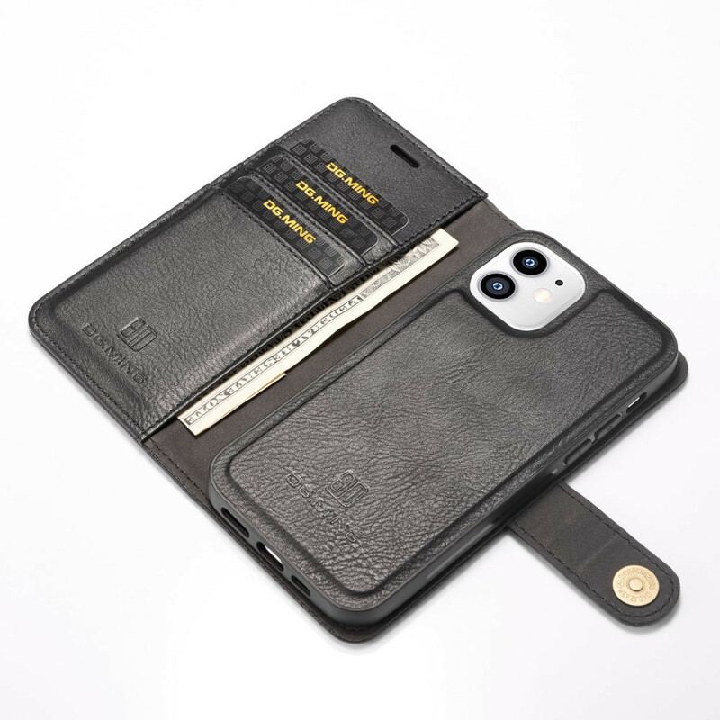 Capa Capa Flip Para iPhone 12 Mini Dg. Ming Destacável